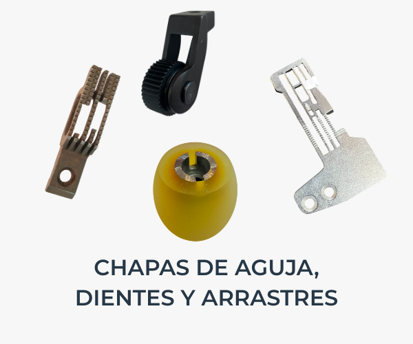 Chapas, dientes y arrastre